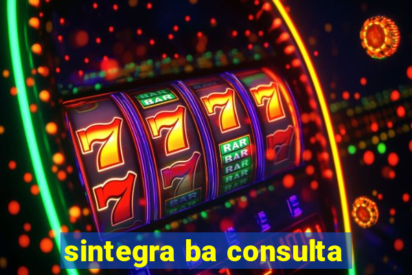 sintegra ba consulta